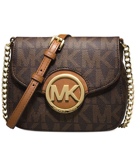 michael kors brown purse small|michael kors small crossbody purses.